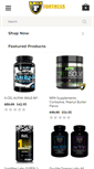 Mobile Screenshot of fortresssupplements.com